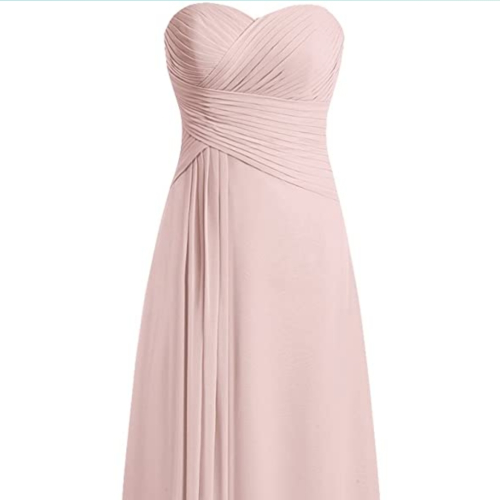 Blush Bridesmaid Dress